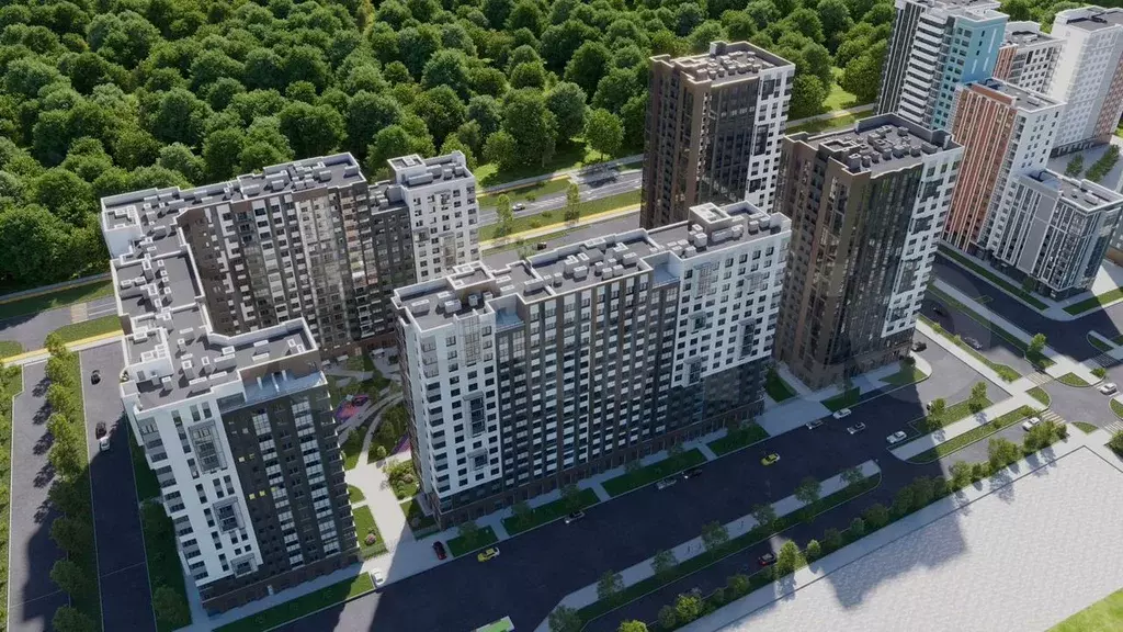 Квартира-студия, 27,2 м, 12/20 эт. - Фото 1