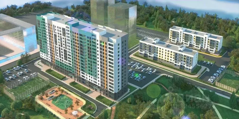 2-к кв. Омская область, Омск ул. Завертяева, 18к12 (52.47 м) - Фото 1