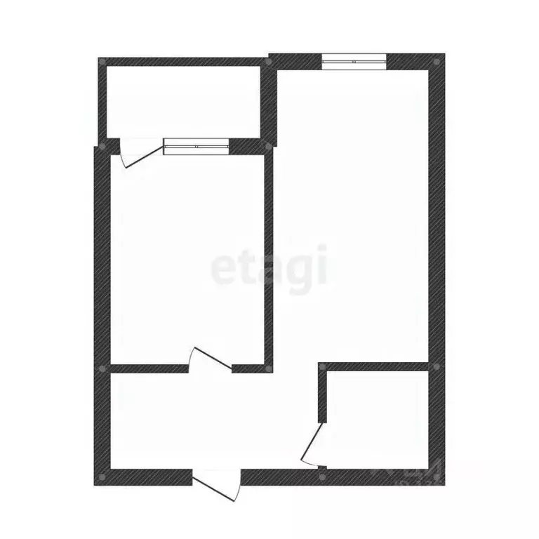 1-к кв. Иркутская область, Иркутск Гусарская тер., 9 (37.0 м) - Фото 2