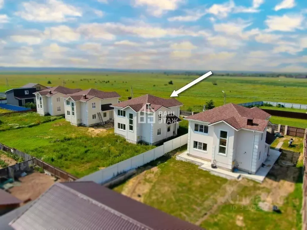 Дом в Калужская область, Дзержинский район, Дворцы с/пос, д. ... - Фото 2