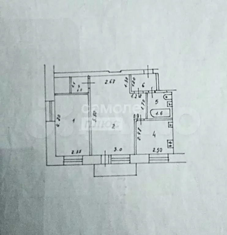 2-к. квартира, 40,7 м, 3/4 эт. - Фото 0