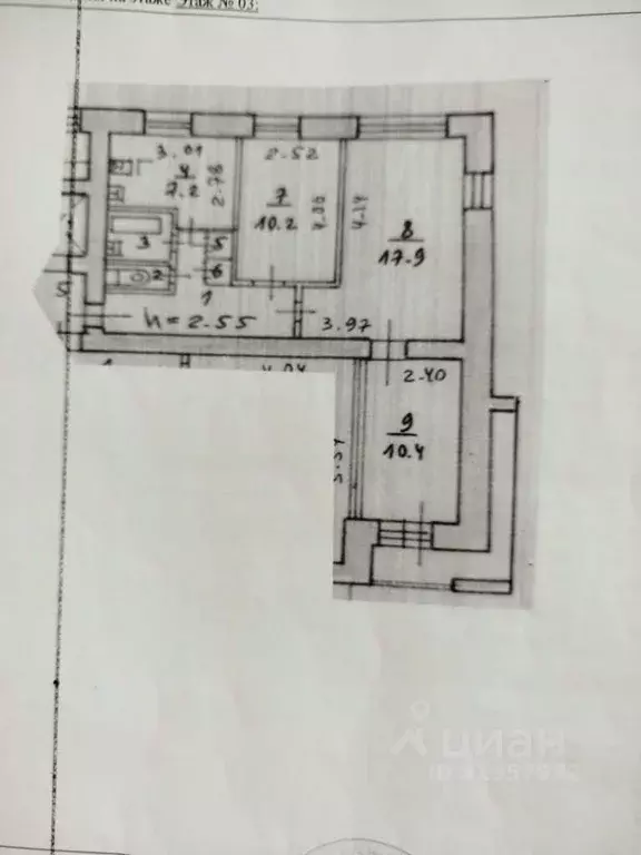 3-к кв. Ярославская область, Ярославль ул. Большая Октябрьская, 126 ... - Фото 2