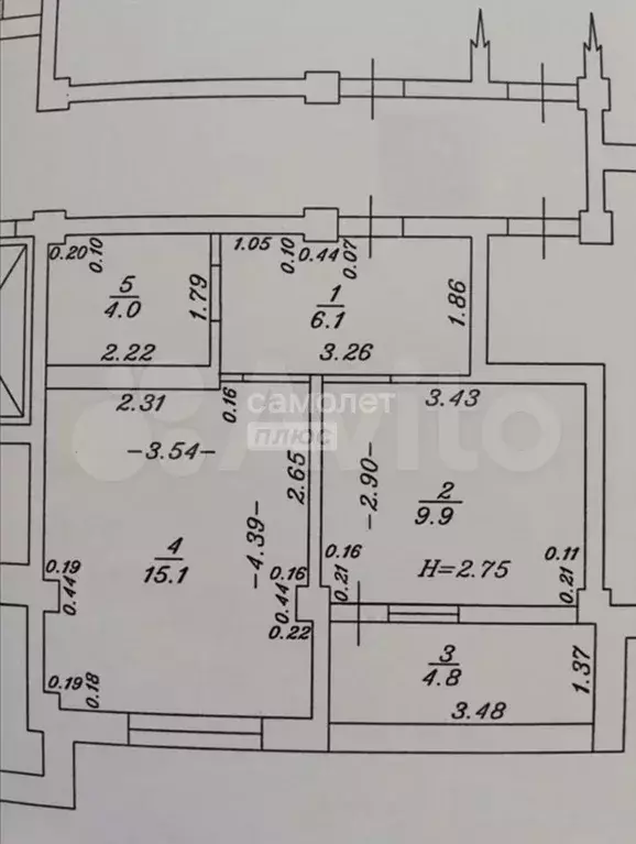 1-к. квартира, 40 м, 9/9 эт. - Фото 0