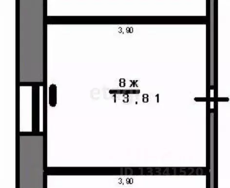 Комната Ульяновская область, Ульяновск ул. Толбухина, 42 (13.0 м) - Фото 2