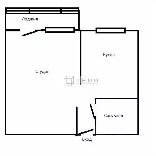 1-к кв. Башкортостан, Нуримановский район, Красногорский сельсовет, с. ... - Фото 2