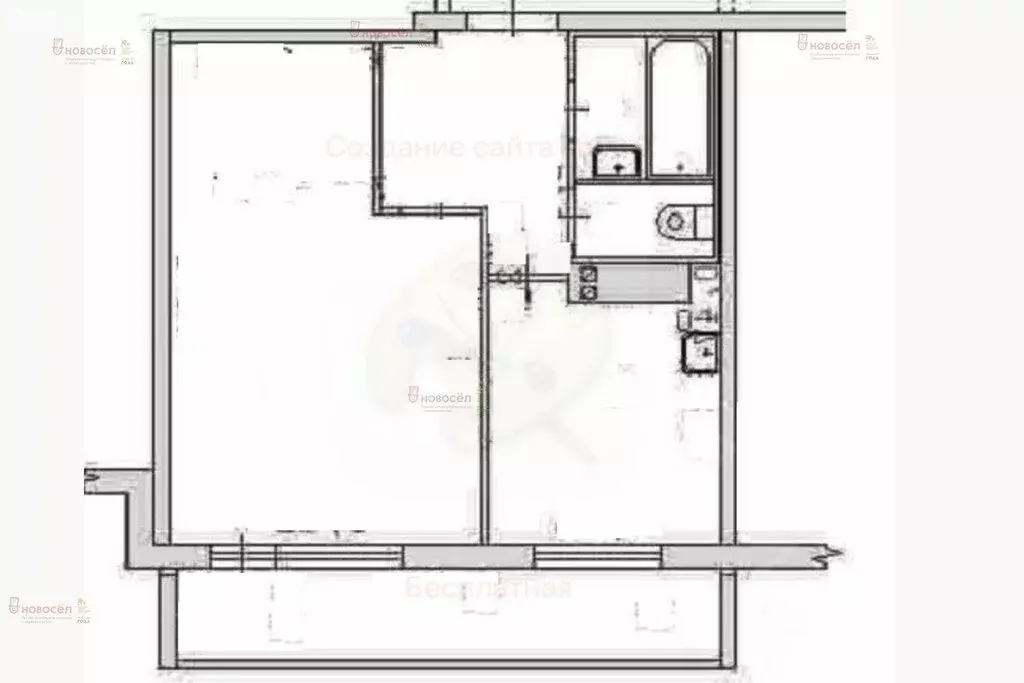 1-комнатная квартира: Екатеринбург, Родонитовая улица, 3к2 (33 м) - Фото 1