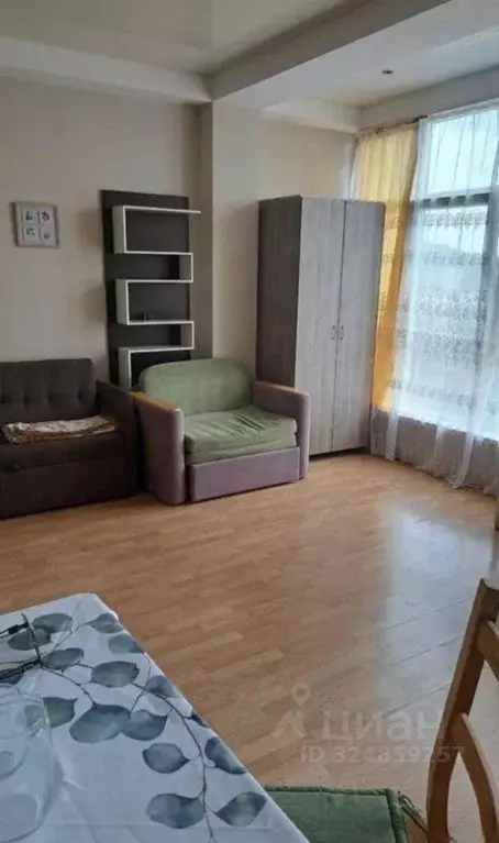 Студия Краснодарский край, Сочи Вишневая ул., 15А (30.0 м) - Фото 2