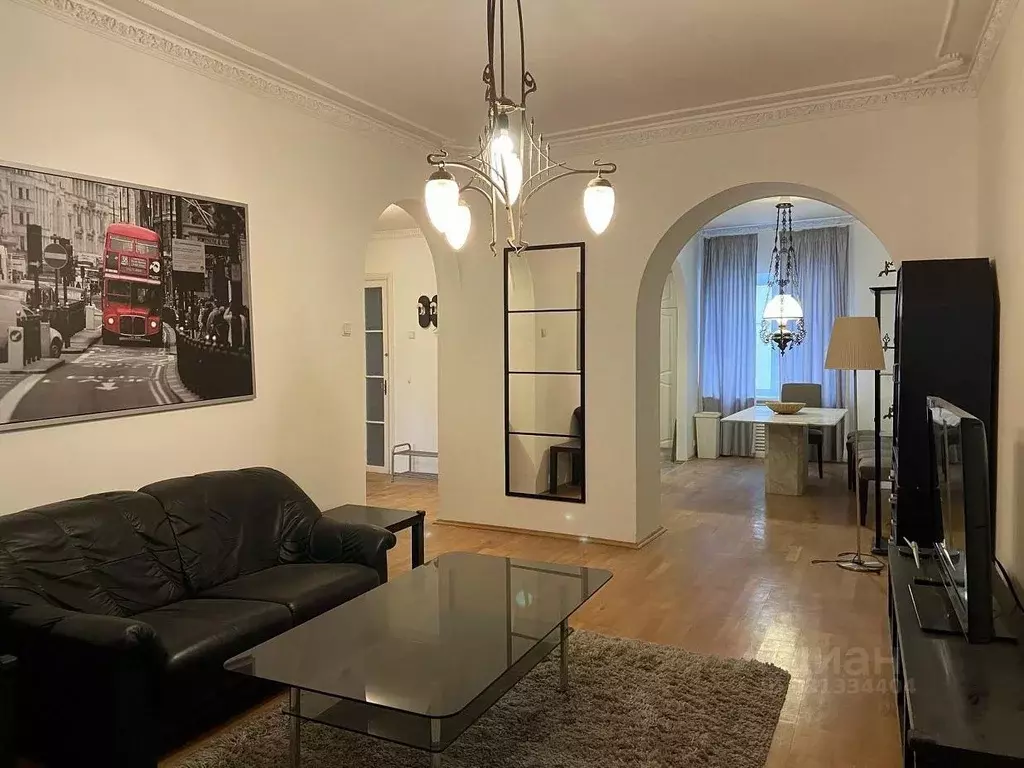 3-к кв. Москва пер. Сивцев Вражек, 15/25 (80.0 м) - Фото 2