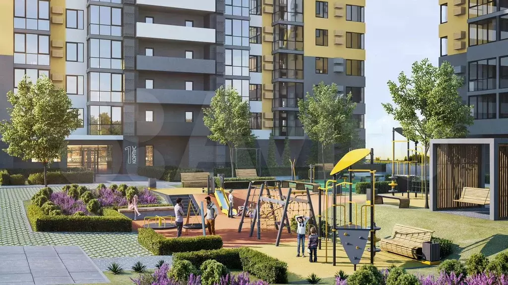 Квартира-студия, 28,3 м, 7/12 эт. - Фото 1