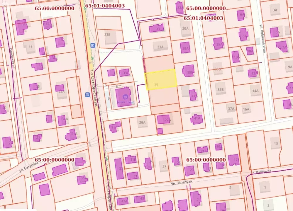 Участок в Южно-Сахалинск, 1-я Октябрьская улица, 33А (9.64 м) - Фото 0