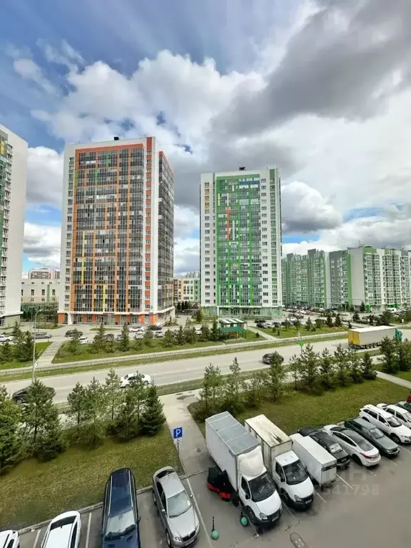 1-к кв. Татарстан, Казань ул. Азата Аббасова, 10 (33.2 м) - Фото 1
