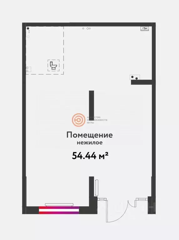 Помещение свободного назначения в Тюменская область, Тюмень ул. 50 лет ... - Фото 1