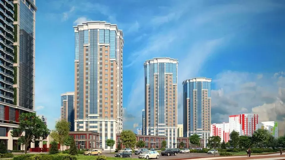 Квартира, студия, 45.59 м - Фото 0