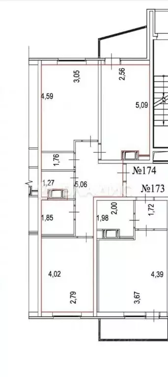 2-к кв. Ленинградская область, Мурино Всеволожский район, просп. ... - Фото 2