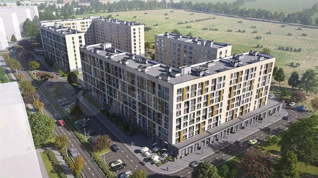 2-к. квартира, 55,5 м, 8/12 эт. - Фото 1