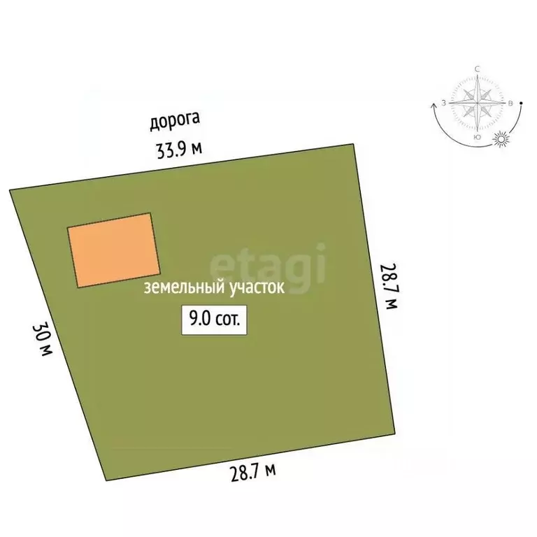 Дом в Саха (Якутия), с. Пригородный ул. Баргузинская, 5 (65 м) - Фото 2
