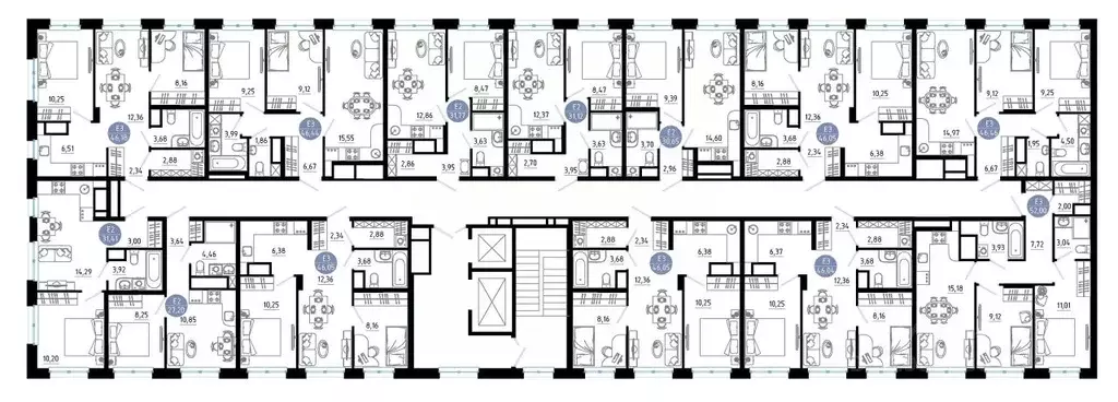 1-к кв. Рязанская область, Рязань 9-10-й кв-л,  (31.41 м) - Фото 1