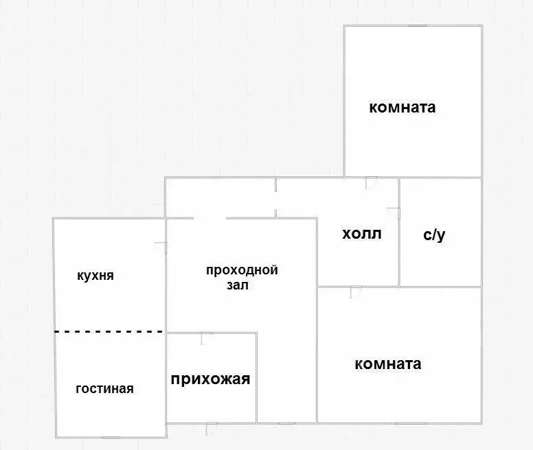 3-к кв. Московская область, Люберцы городской округ, Октябрьский пгт ... - Фото 1