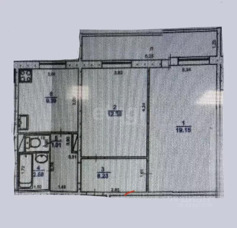 2-к кв. Ульяновская область, Ульяновск Отрадная ул., 9к3 (56.6 м) - Фото 2