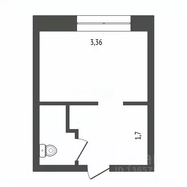 1-к кв. Иркутская область, Иркутск бул. Рябикова, 44Б (13.0 м) - Фото 2