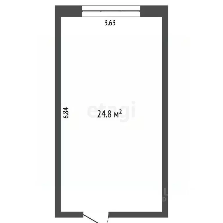 Студия Краснодарский край, Анапа ул. Маяковского, 169 (25.0 м) - Фото 2