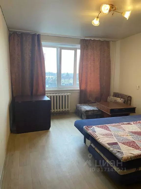 1-к кв. Тверская область, Тверь ул. Красина, 53к1 (38.0 м) - Фото 0