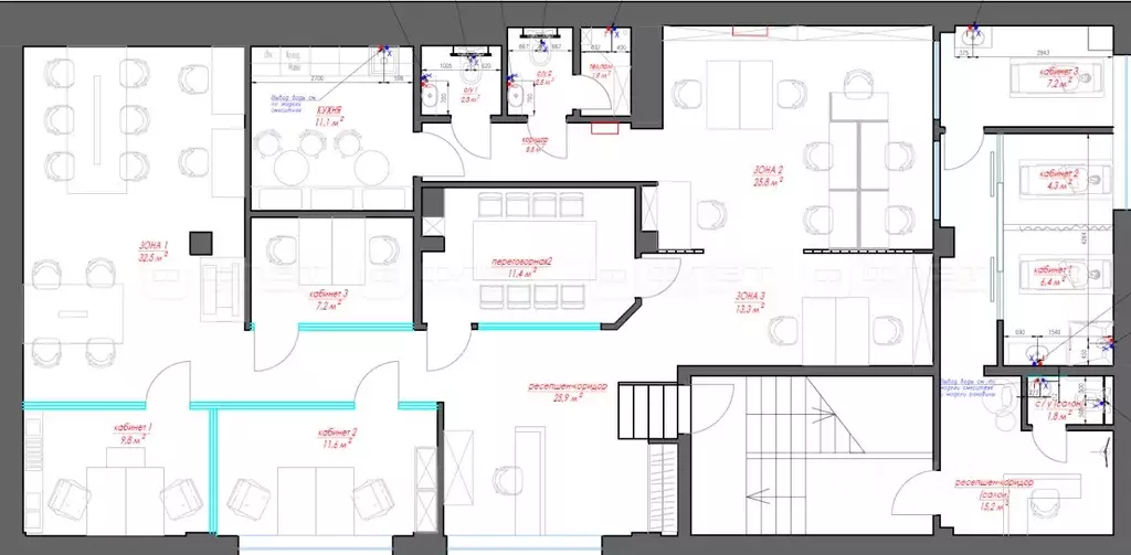 Офис в Татарстан, Казань просп. Альберта Камалеева, 28/9 (222 м) - Фото 2