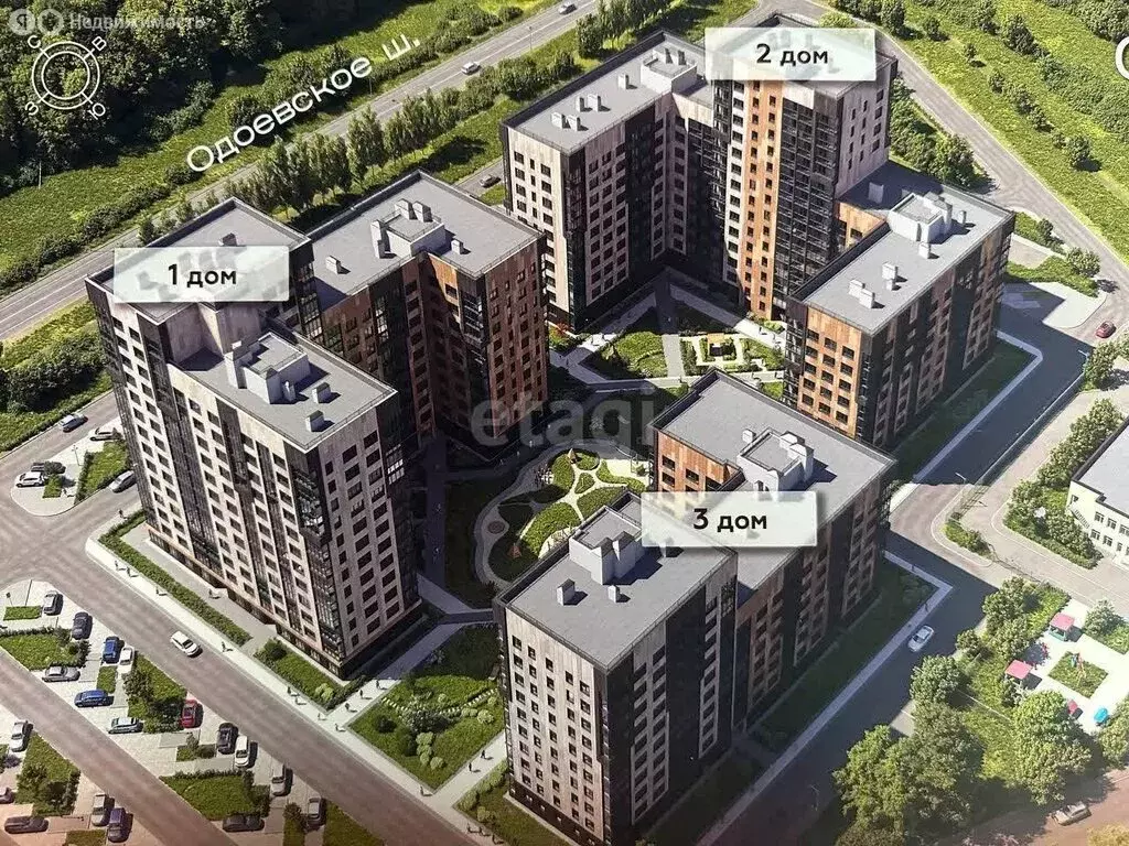 1-комнатная квартира: посёлок Петровский, Шоссейный проезд, 25 (40.7 ... - Фото 2