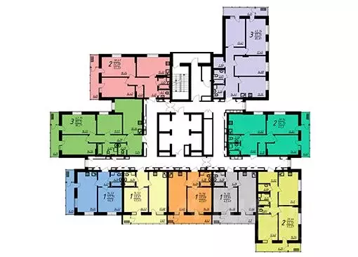 2-к кв. Воронежская область, Воронеж Донбасская ул., 25к3 (65.0 м) - Фото 1