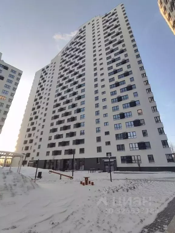 1-к кв. Башкортостан, Уфа ул. Бородинская, 19 (33.33 м) - Фото 2