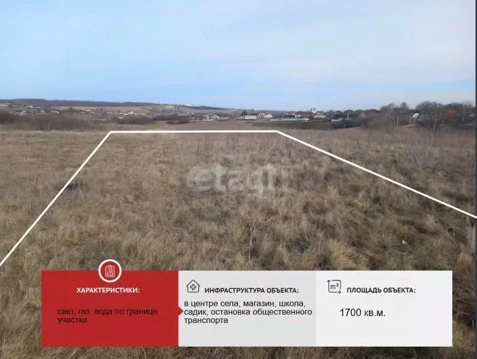 Участок в Белгородская область, Губкинский городской округ, с. Теплый ... - Фото 1