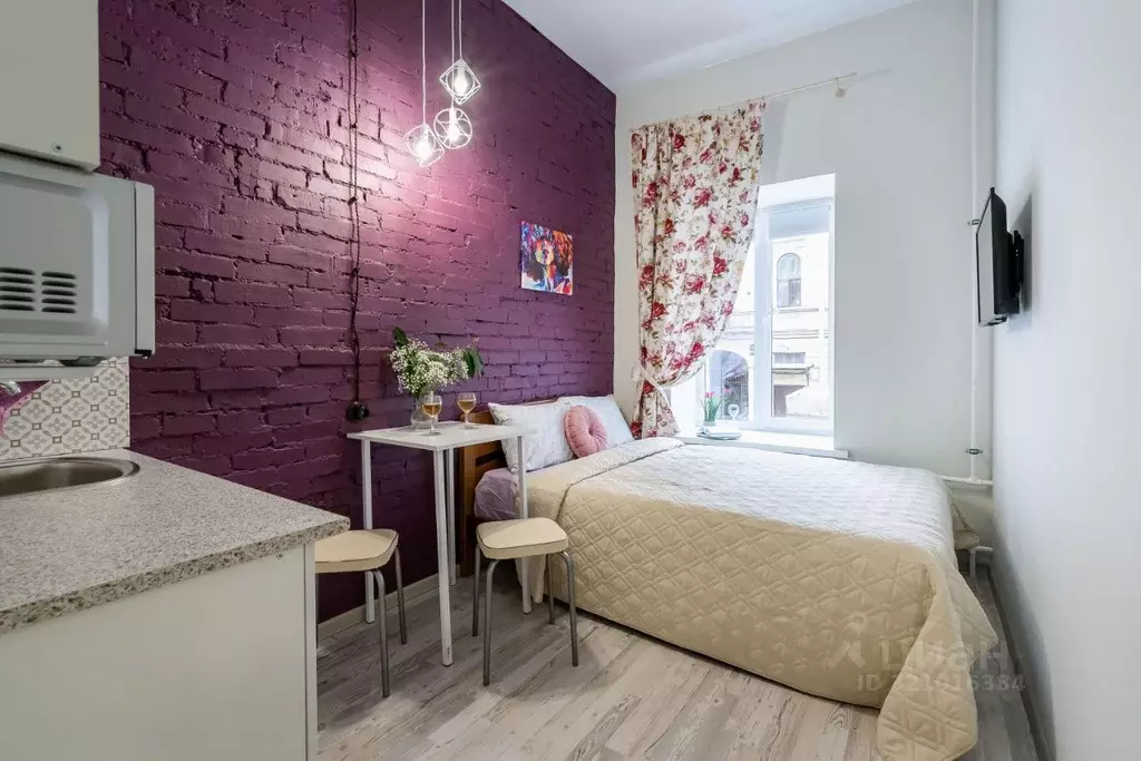 Студия Санкт-Петербург 7-я Советская ул., 31 (16.0 м) - Фото 0