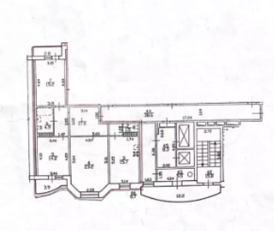 3-к кв. Санкт-Петербург Богатырский просп., 36к1 (92.2 м) - Фото 1