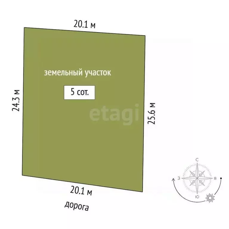 Участок в Тюменская область, Тюменский муниципальный округ, с. Успенка ... - Фото 1