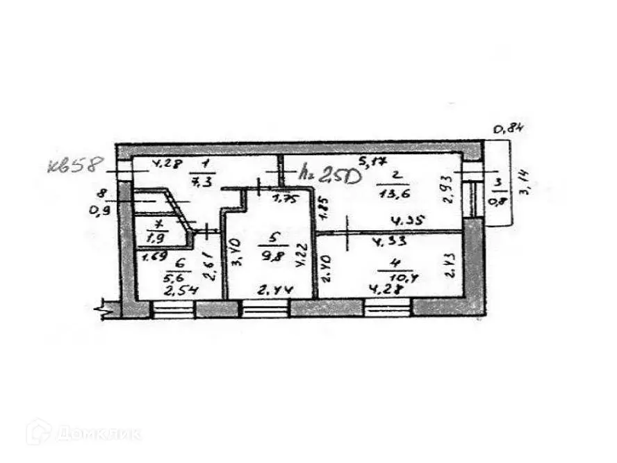 Продаётся 3-к квартира, 50.3 м - Фото 0