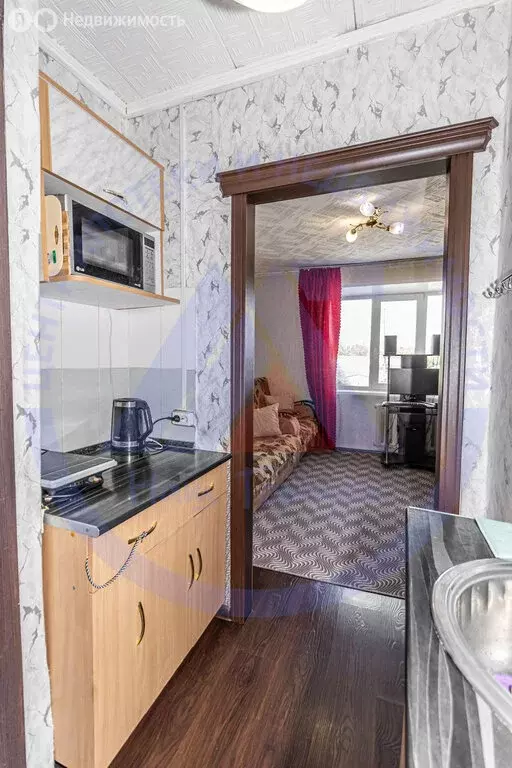1-комнатная квартира: Курган, улица Некрасова, 31 (17.7 м) - Фото 0
