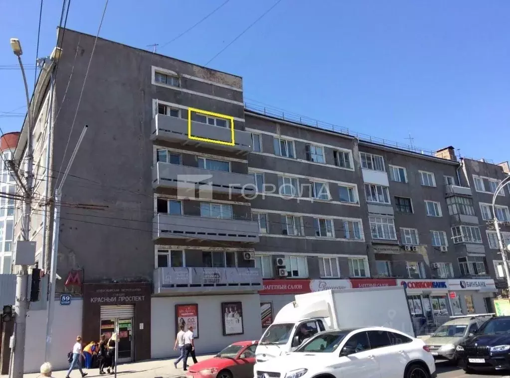 Студия Новосибирская область, Новосибирск Красный просп., 59 (25.0 м) - Фото 0