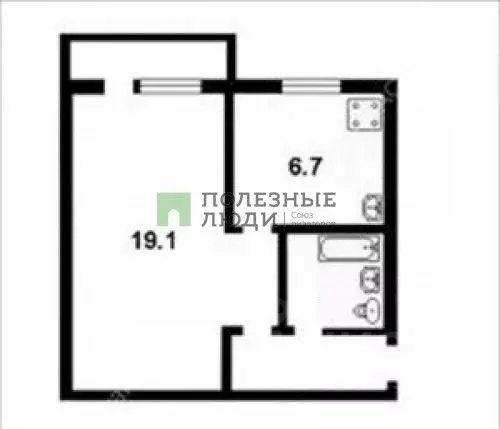 1-к кв. Орловская область, Орел ул. Салтыкова-Щедрина, 17А (32.0 м) - Фото 2