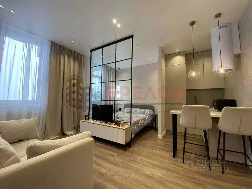 Студия Ростовская область, Ростов-на-Дону ул. Нансена, 109/6 (30.0 м) - Фото 1