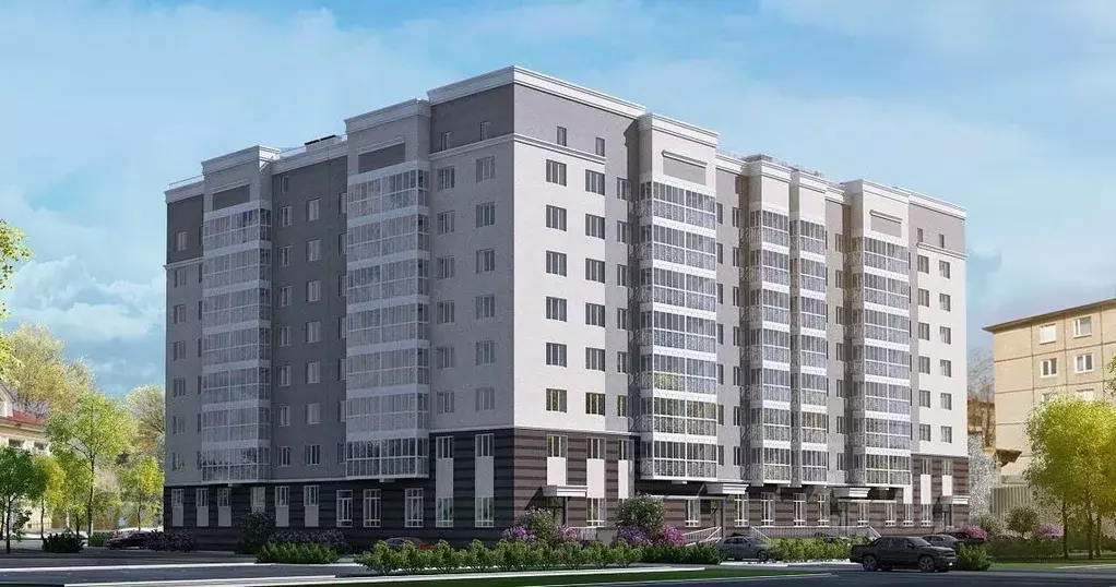 1-к кв. Тамбовская область, Тамбов ул. Подвойского, 6В (43.1 м) - Фото 1