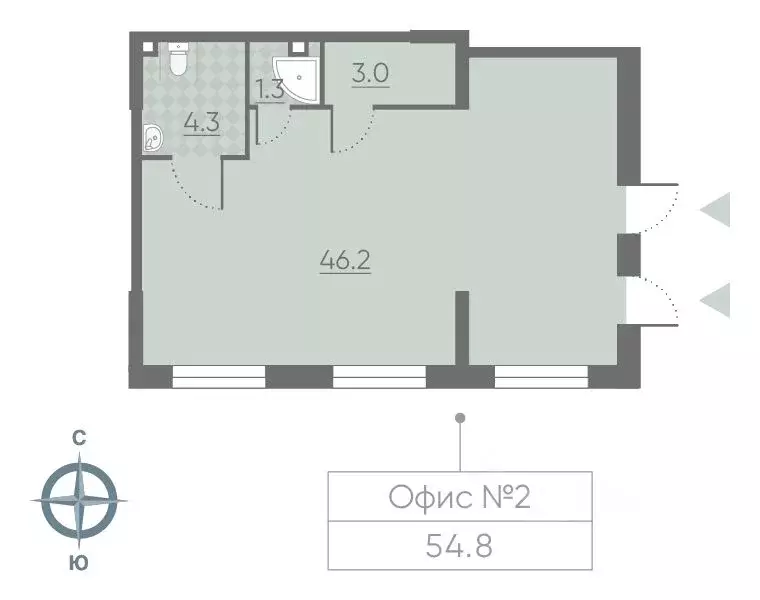 Помещение свободного назначения в Москва Производственная ул., 19Ак2 ... - Фото 1
