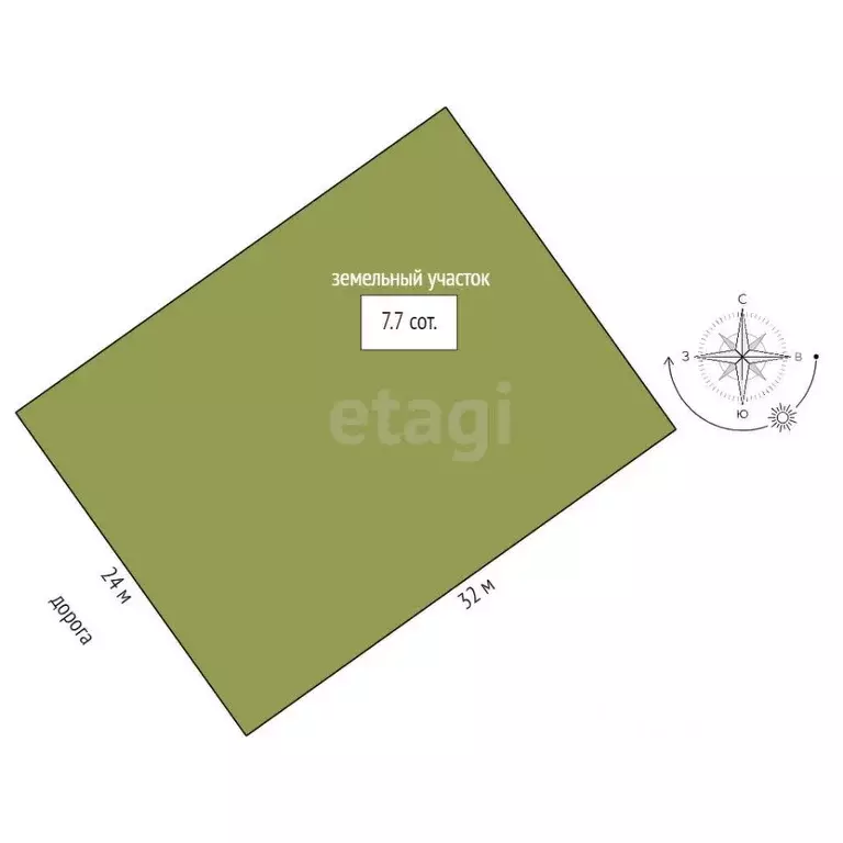 Участок в Тюменская область, Тюменский муниципальный округ, с. Кулига, ... - Фото 2