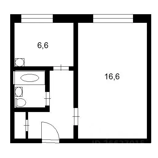 1-к кв. Удмуртия, Ижевск Первомайская ул., 58 (29.0 м) - Фото 2