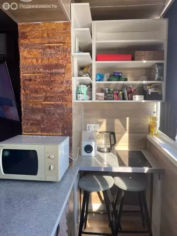 Квартира-студия: Тюмень, Интернациональная улица, 199к4 (15.9 м) - Фото 1