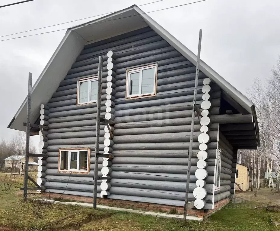 Дом в Пермский край, Добрянский муниципальный округ, д. Залесная ул. ... - Фото 2