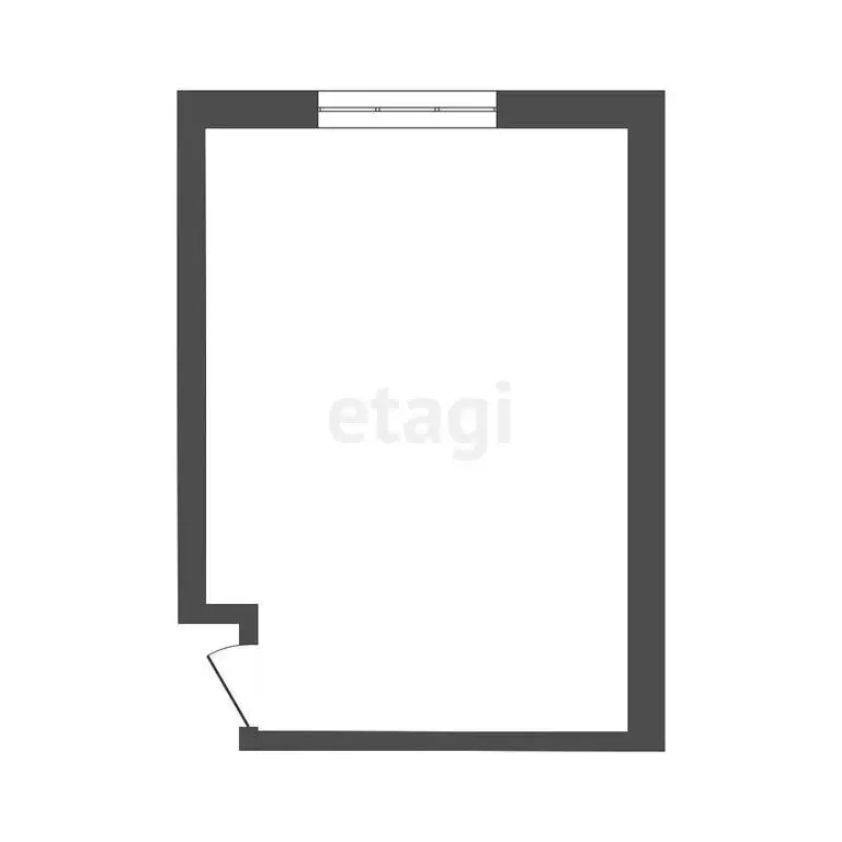 1к в -комнатной квартире (18.8 м) - Фото 1