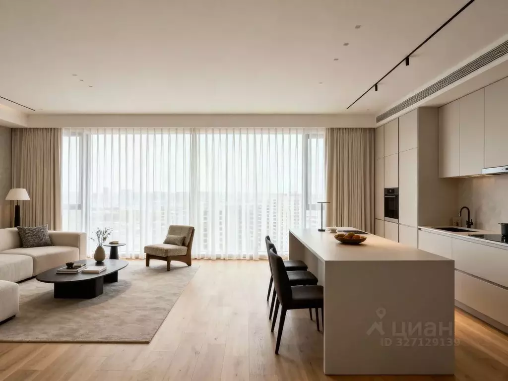 4-к кв. Москва Малая Пироговская ул., 8 (137.0 м) - Фото 1