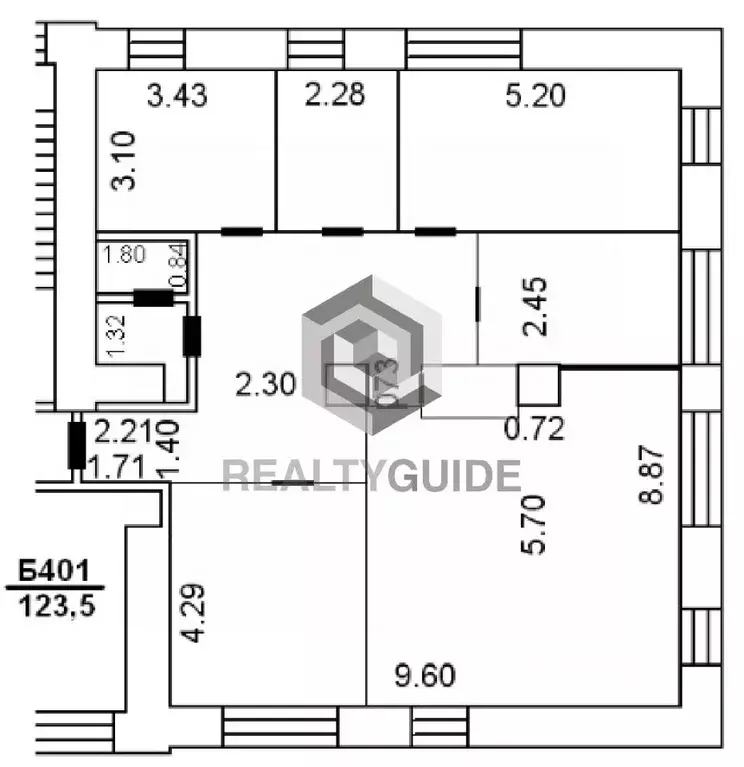 Офис в Москва Электрозаводская ул., 24 (124 м) - Фото 2