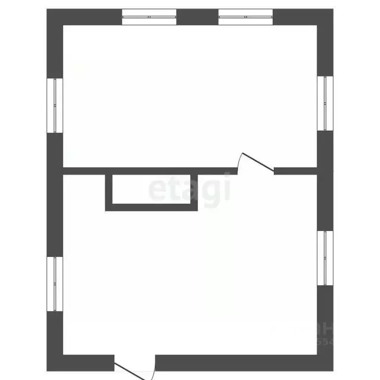 Дом в Кемеровская область, Юрга 2-я Подгорная ул., 3 (26 м) - Фото 2