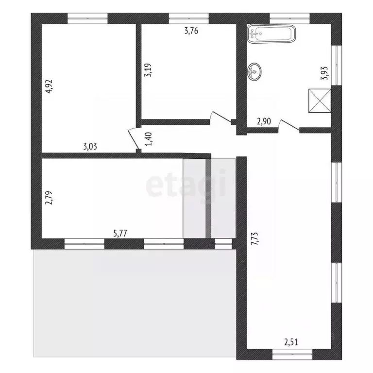 Дом в Амурская область, Благовещенск Новая ул., 49 (220 м) - Фото 1